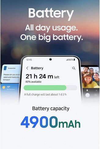 Samsung Galaxy S25 FE 5G (مفتوح من المصنع، إصدار عالمي) - 6.7 بوصة AMOLED 120 هرتز، كاميرا AI بدقة 50 ميجابكسل، عمر بطارية طويل، أداء عالي، متوافق مع شبكة الولايات المتحدة - أزرق داكن، 128 جيجابايت مع شاحن سريع 45 وات in Kuwait