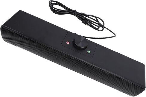 مكبر صوت ستيريو للكمبيوتر بتقنية البلوتوث HiFi من GOWENIC مع إضاءة RGB لألعاب الكمبيوتر المحمول، ومكبر صوت مكتبي يعمل بمنفذ USB in Kuwait