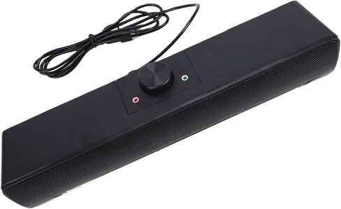 مكبر صوت ستيريو للكمبيوتر بتقنية البلوتوث HiFi من GOWENIC مع إضاءة RGB لألعاب الكمبيوتر المحمول، ومكبر صوت مكتبي يعمل بمنفذ USB in Kuwait