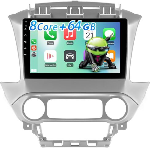 راديو سيارة 10.1 بوصة 8 النواة لسيارة Chevy Suburban Tahoe 2015-2019 (4GB+64GB)، ستيريو Android 15 مع CarPlay اللاسلكي Android Auto FM AM BT GPS SWC in Kuwait