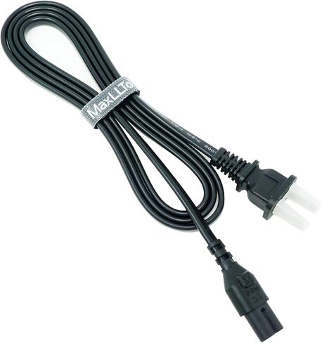 MaxLLTo 2 Prong Figure 8 Connector AC Wall Power Supply Cord Cable Lead for HP Designjet T520 24" 36" ePrinter Printer in Kuwait