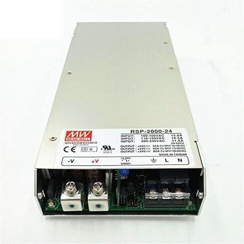 مين ويل RSP-2000-24 2000 وات 80 أمبير 24 فولت مصدر طاقة مع مخرج واحد in Kuwait