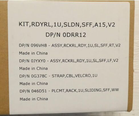 0DRR12 Sliding Rack Rail 1U Kit R650 R660 R6615 R6525 Server DRR12, in Kuwait