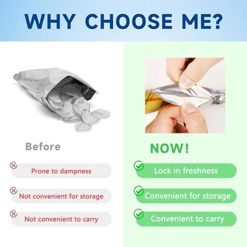 قطعتان من أكياس ختم الأكياس الصغيرة مع قاطع ومغناطيس، آلة ختم وختم أكياس صغيرة قابلة لإعادة الشحن، آلة ختم الحرارة البلاستيكية المحمولة للوجبات الخفيفة بالضغط المنزلي للوجبات الخفيفة، تخزين نضارة الطعام (أبيض وأزرق) in Kuwait