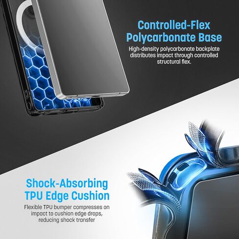 Encased for Samsung Galaxy S26 Ultra Phone Case with Belt Clip Holster - 360° Full-Body Protection with Built-in Screen Protector, Black in Kuwait