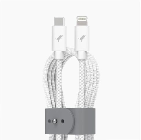كابل Nimble PowerKnit Flex USB C إلى Lightning [معتمد من Apple MFi] كابل iPhone نوع C شاحن iPhone متوافق مع iPhone 14 13 12 11 Pro Max X XR 8 7 6Plus SE iPad Airpod (2M/6.6FT) in Kuwait