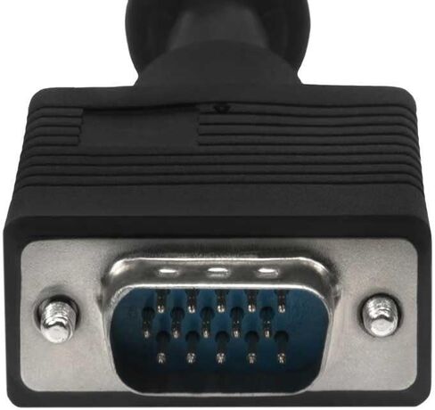 AYA 6Ft (6 Feet) Coaxial HD15 VGA to 5 BNC RGBHV Male to Male Cable with Ferrites in Kuwait