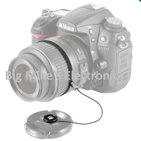 غطاء عدسة سهل التركيب متوافق مع Canon EOS R8 مقاس 24-50 مم، وEOS R50 V مقاس 14-30 مم، وRF-S مقاس 14-30 مم f/4-6.3 هو عدسة STM PZ in Kuwait