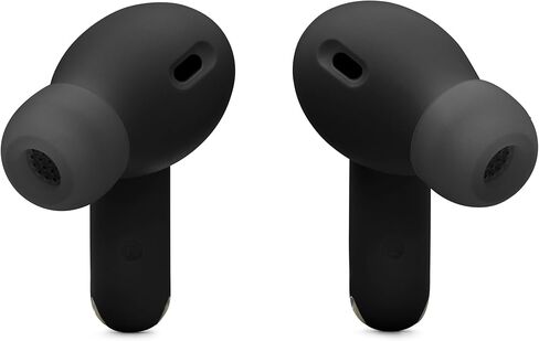 JBL Vibe Beam 2 - سماعات أذن لاسلكية حقيقية لإلغاء الضوضاء، صوت جهير نقي وتقنية محيطة ذكية باللون الأسود (متجددة) in Kuwait