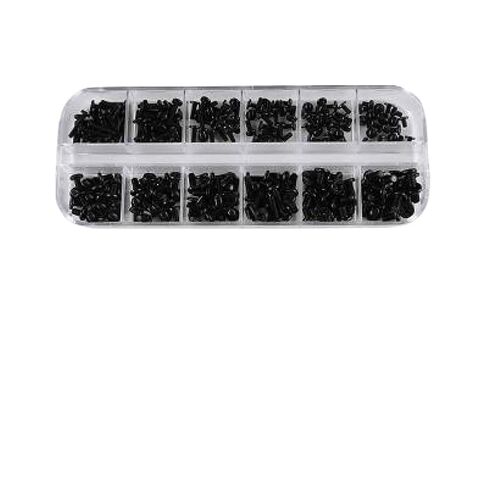 12pcs Screw Set for Computer and Electronic Device Repair, Assorted Sizes for Mechanical Hardware Maintenance(TZ020012010 12pcs) in Kuwait