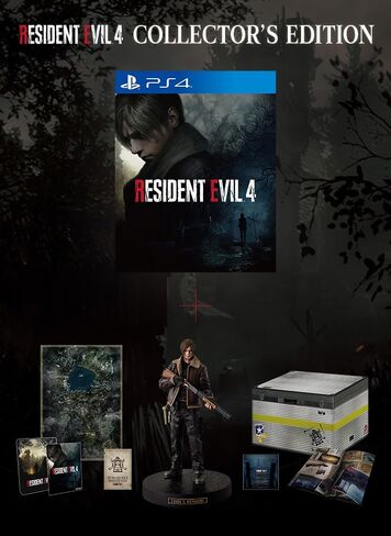 إصدار Resident Evil 4 Collector's - بلاي ستيشن 4 in Kuwait