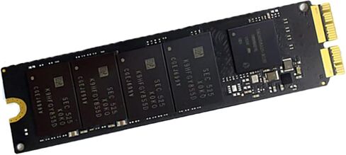 محرك أقراص الحالة الصلبة NVMe M.2 Gen 3x4 بسعة 512 جيجابايت، سرعة قراءة تصل إلى 2200 ميجابايت/ثانية وكتابة 1650 ميجابايت/ثانية لجهاز MacBook Air (منتصف 2013-2017) MacBook Pro (Retina، أواخر 2013 - منتصف 2015 (P400M، 512 جيجابايت) in Kuwait