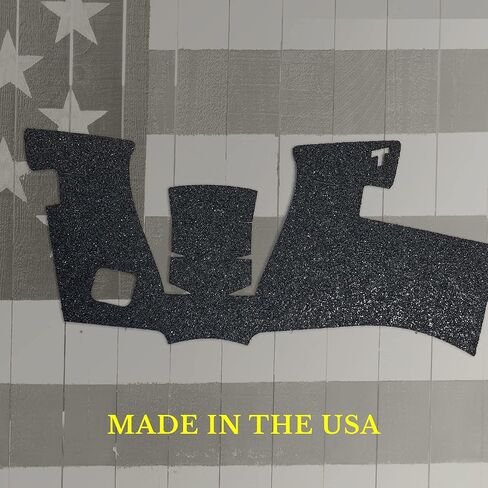 TALON Grips Bundle Adhesive Grip and Slide Grip Compatible with Glock 19, 23, 25, 32, 38 - Rubber, Black (Gen 5 No Backstrap) in Kuwait