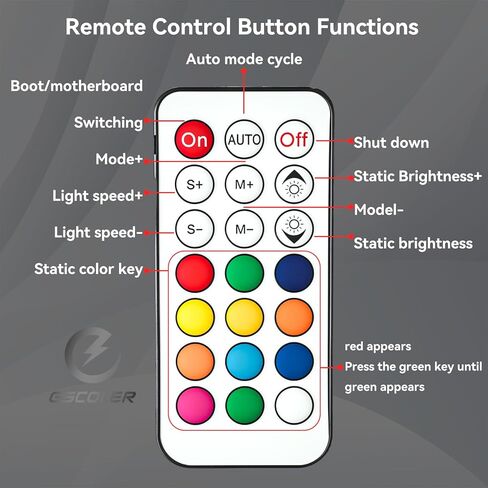 مجموعة أدوات التحكم ARGB البيضاء، 21 مفتاحًا للتحكم عن بعد، مركز تحكم بمروحة الكمبيوتر RGB صغير، أوضاع إضاءة متعددة لمراوح حالة RGB للكمبيوتر، مبردات وحدة المعالجة المركزية، مقسم ARGB، شريط LED للكمبيوتر الشخصي (طاقة SATA) in Kuwait