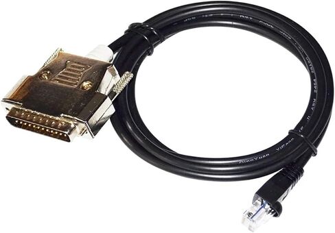 ZHANGLH RJ45 إلى D-SUB 25 PIN DB25 كابل اتصال ذكر (5 متر) in Kuwait
