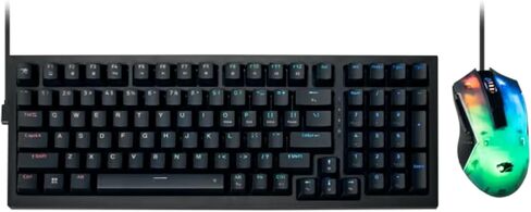 مجموعة لوحة مفاتيح وماوس ميكانيكية للألعاب iBUYPOWER MK9 RGB - مفاتيح باللون الأسود والبني اللمسي in Kuwait
