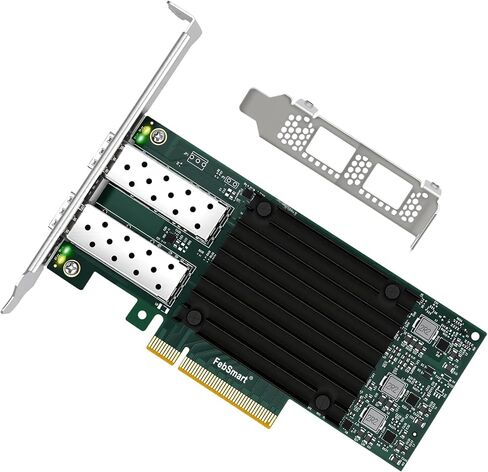 واجهة PCIE GEN 3.0 X8 إلى 2X 25GbE SFP28 منافذ بصرية، محول شبكة RDMA الذكي المتقارب، بطاقة NIC، محول إيثرنت، Mellanox ConnectX-4 Lx MT27711A0 25Gb/s Ethernet Controller (CX4121A) in Kuwait