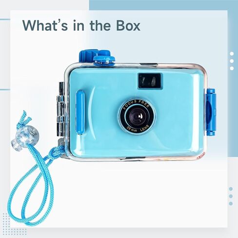 Disposable Waterproof Cameras, 4 Pcs for Underwater Diving and Snorkeling, 1.4 in（3.5 Cm） Lens Film, Compact and Long-Lasting for Adventure, Travel, and Outdoor Sports in Kuwait