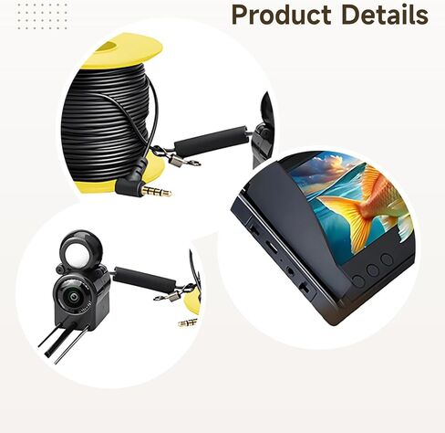 Underwater Fishing Camera with 4.3-Inch Monitor, Waterproof Night Vision, 8808 Hd in Kuwait