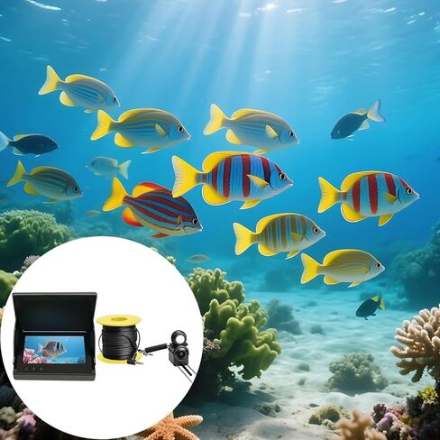 Underwater Fishing Camera with 4.3-Inch Monitor, Waterproof Night Vision, 8808 Hd in Kuwait