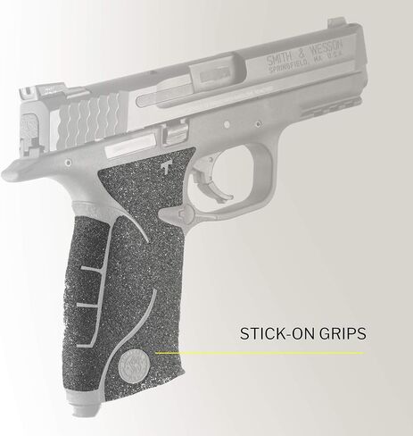 TALON Grips for Smith & Wesson M&P Full Size with Medium Backstrap Granulate, Black Granulate in Kuwait