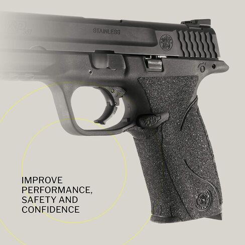 TALON Grips for Smith & Wesson M&P Full Size with Medium Backstrap Granulate, Black Granulate in Kuwait