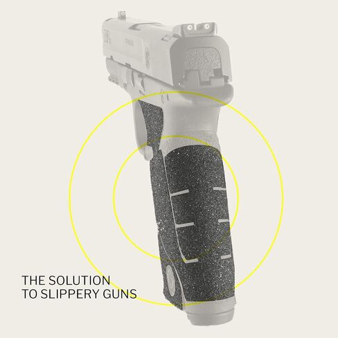 TALON Grips for Smith & Wesson M&P Full Size with Medium Backstrap Granulate, Black Granulate in Kuwait