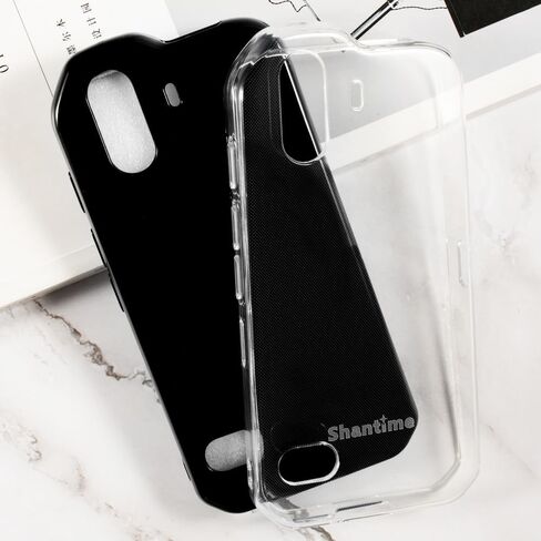 2 Pack Tempered Glass + TPU Phone Case Combo Compatible with CAT S61, Shockproof Protective Cover and Screen Protector Set in Saudi Arabia