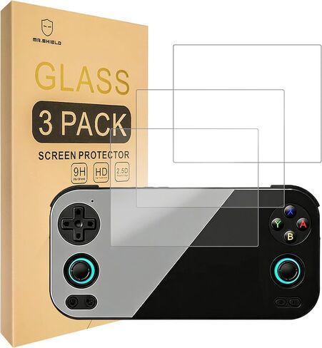 Mr.Shield Screen Protector compatible with ANBERNIC RG 476H [Tempered Glass] [3-PACK] [Japan Glass with 9H Hardness] in Kuwait