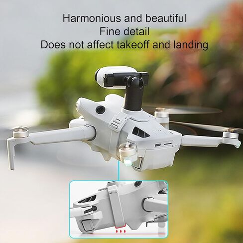 حامل ثلاثي القوائم من Qinlorgo Drone، حامل وسادة إسفنجية لجهاز Mini 4 Pro، مع تصميم مدمج خفيف الوزن لملحقات الكاميرا in Kuwait