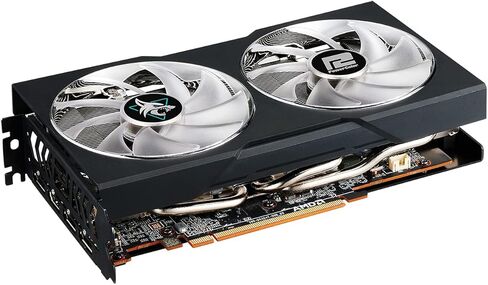 بطاقة رسومات الألعاب PowerColor Hellhound AMD Radeon RX 6600 XT مع ذاكرة GDDR6 سعة 8 جيجابايت، مدعومة بـ AMD RDNA 2، HDMI 2.1 in Kuwait