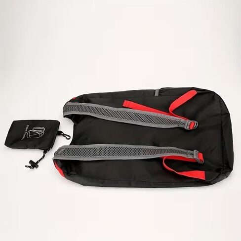 1PC Multi Functional Outdoor Folding Backpack, Lightweight Hiking and CyclingBackpack, Nylon Waterproof Fabric, Grey in Saudi Arabia