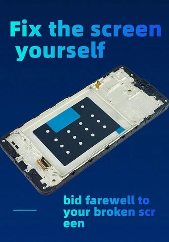 for Samsung Galaxy A17 5G Screen Replacement for Samsung A17 Screen Replacement with Frame SM-A176u1 A176a A176w S176dl A176P LCD Display digitizer Touch Screen 6.6 Inch in Kuwait