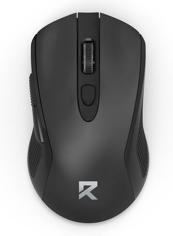 ماوس Redragon اللاسلكي - وضع مزدوج BT& 2.4 جيجا هرتز - بحد أقصى 4000 نقطة في البوصة - 6 أزرار - بطارية 18 شهرًا - بدون أسلاك - تتبع سلس - ماوس كمبيوتر ضوئي محمول هادئ وصامت لأجهزة الكمبيوتر المحمول وأجهزة الكمبيوتر الشخصية وأجهزة Windows وMac in Kuwait
