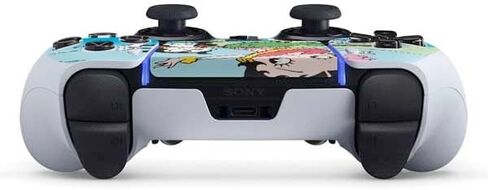 غلاف Skinit المخصص للألعاب متوافق مع وحدة تحكم PS5 DualSense Edge Pro - تصميم Betty Boop لركوب الأمواج المرخص رسميًا in Kuwait