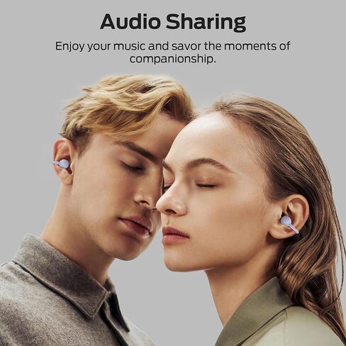 Monster Open Ear AC339 Earbuds, Bluetooth 6.0 Wireless Earbuds with HiFi Stereo, Open Ear Clip 40 Hours Playback,Touch Control, IPX6 Waterproof Wireless Headphones(Purple) in Kuwait