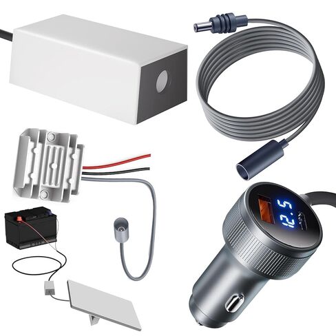 كابل تمديد موصل Starlink Mini ذكر إلى أنثى، لمحول الطاقة الأصلي Starlink Mini المناسب، تمديد، (3M/9.8FT) رمادي - مصنع أسلاك المينا النحاسية النقية in Kuwait