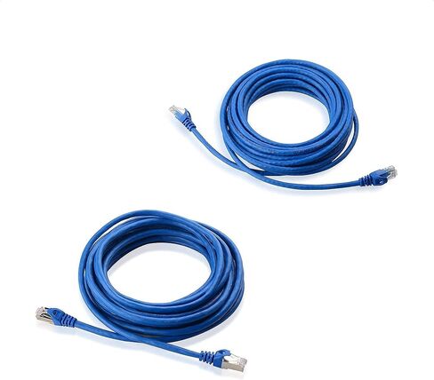 كابل Matters كابل إيثرنت Cat6 بدون تشابك (كابل Cat6، كابل Cat 6) باللون الأزرق 20 قدم وCat6a (SSTP، SFTP) كابل إيثرنت محمي in Kuwait