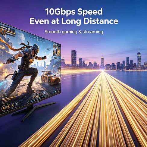 Cat 6 Ethernet Cable 50 Ft High Speed 10Gbps Flat Internet Network Patch Cord Pure Copper Wire with Snagless RJ45 Connector for Modem Router Gaming PC Laptop White in Kuwait