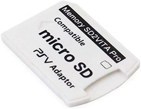 Guz Pack 2 pcs V5.0 SD2VITA PSVSD Pro Adapter for PS Vita 3.60 Micro SD Memory Card in Saudi Arabia
