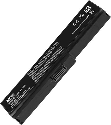 استبدال بطارية PA3817U-1BRS لجهاز Toshiba Satellite A/C/L/M/P Series A600 C655 M645، بطارية ليثيوم أيون قابلة لإعادة الشحن 6000 مللي أمبير في الساعة، متوافقة مع PA3816U-1BRS PABAS230 in Kuwait
