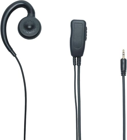 سماعة رأس على شكل C مع ميكروفون PTT متوافقة مع Cobra Microtalk PX655 Cxt195 Cx112 PX650 ACXT1035r ACXT145 ACXT545 RX385 RX685 جهاز اتصال لاسلكي ثنائي الاتجاه in Kuwait