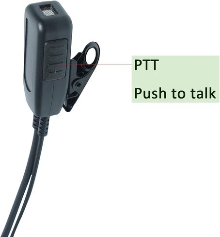 سماعة رأس على شكل C مع ميكروفون PTT متوافقة مع Cobra Microtalk PX655 Cxt195 Cx112 PX650 ACXT1035r ACXT145 ACXT545 RX385 RX685 جهاز اتصال لاسلكي ثنائي الاتجاه in Kuwait