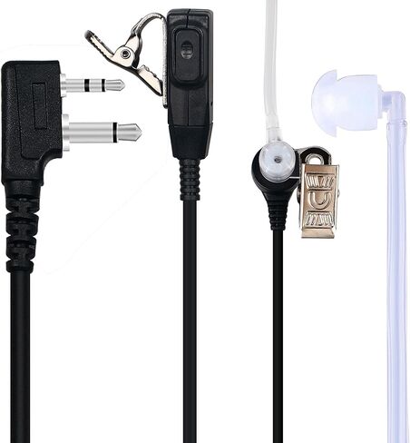 Walkie Talkie Headset for Midland Acoustic Tube Earpiece with Mic PTT for GXT1000VP4 LXT500VP3 GXT1050VP4 GXT1000XB, Two Way Radio Ear Piece for Walkie-Talkie, Pack of 5 in Kuwait