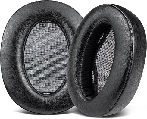 وسائد أذن بديلة من SOULWIT لهاتف Sony WH-H910N h.Ear on 3 سماعات رأس لاسلكية لإلغاء الضوضاء، وسائد أذن مع جلد بروتين ناعم وإسفنج ذاكرة عازل للضوضاء - أسود in Kuwait