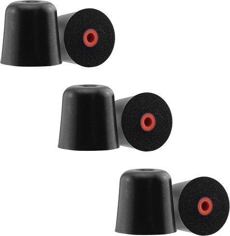 أطراف أذن بديلة من إسفنج الذاكرة لسماعات الأذن Etymotic، Walkers، ISOtunes PRO، Westone، Shure، Plugfones، راحة فائقة، 3 أزواج (أسود، صغير) in Kuwait