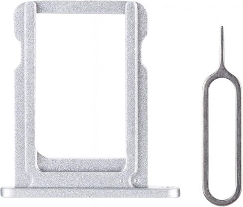 لجهاز iPad Pro 2022 مقاس 11 بوصة حامل شريحة SIM بديل لجهاز iPad Pro 11 بوصة الجيل الرابع مناسب للطراز: A2435 A2761 A2762 (فضي) in Kuwait