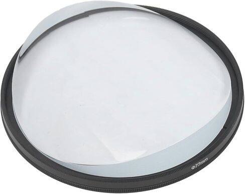 Camera Lens Filter,Foreground Bokeh Effect Filter,Optical Glass Centerfield Motion Effects Prism Foreground Bokeh Fractal Filter for Micro SLR Camera Accessories (72MM-77MM) in Kuwait