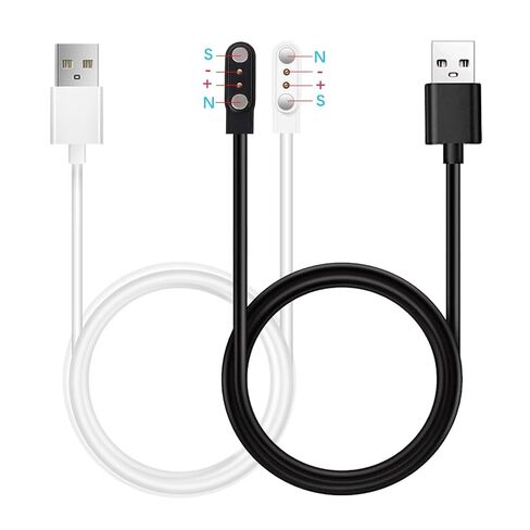 مناسب لشاحن الساعة الذكية OUKITEL V8، عبوتان [الطراز A + الطراز B، مقاس واحد فقط] كابل شحن مغناطيسي للساعة الذكية USB in Kuwait