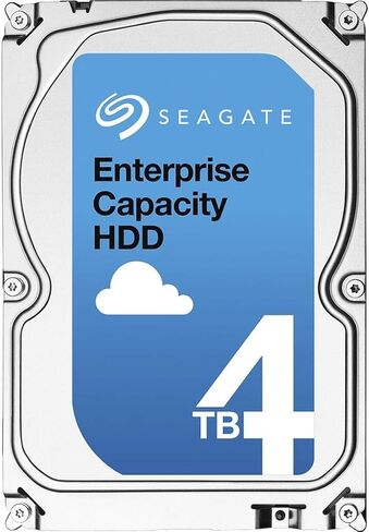 محرك الأقراص الصلبة الداخلي Seagate سعة 4 تيرابايت SAS 12 جيجابت في الثانية 512n 3.5 بوصة طراز ST4000NM0025 (متجدد) in Kuwait